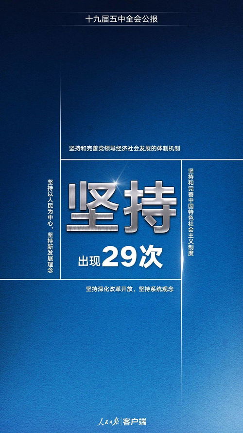 学习要抓住“高频词” 一篇帮你梳理十九届五中全会公报表述的文章